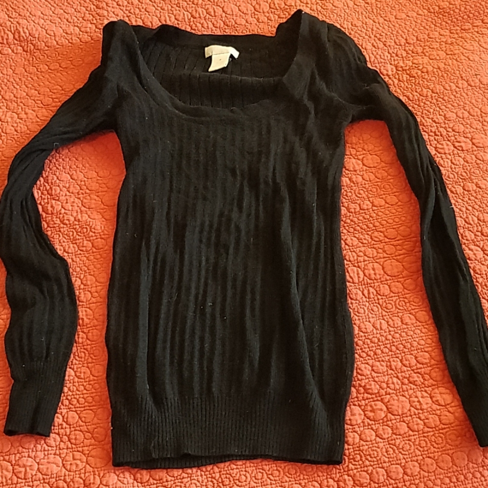 Frenchie black sweater.  Like new condition.